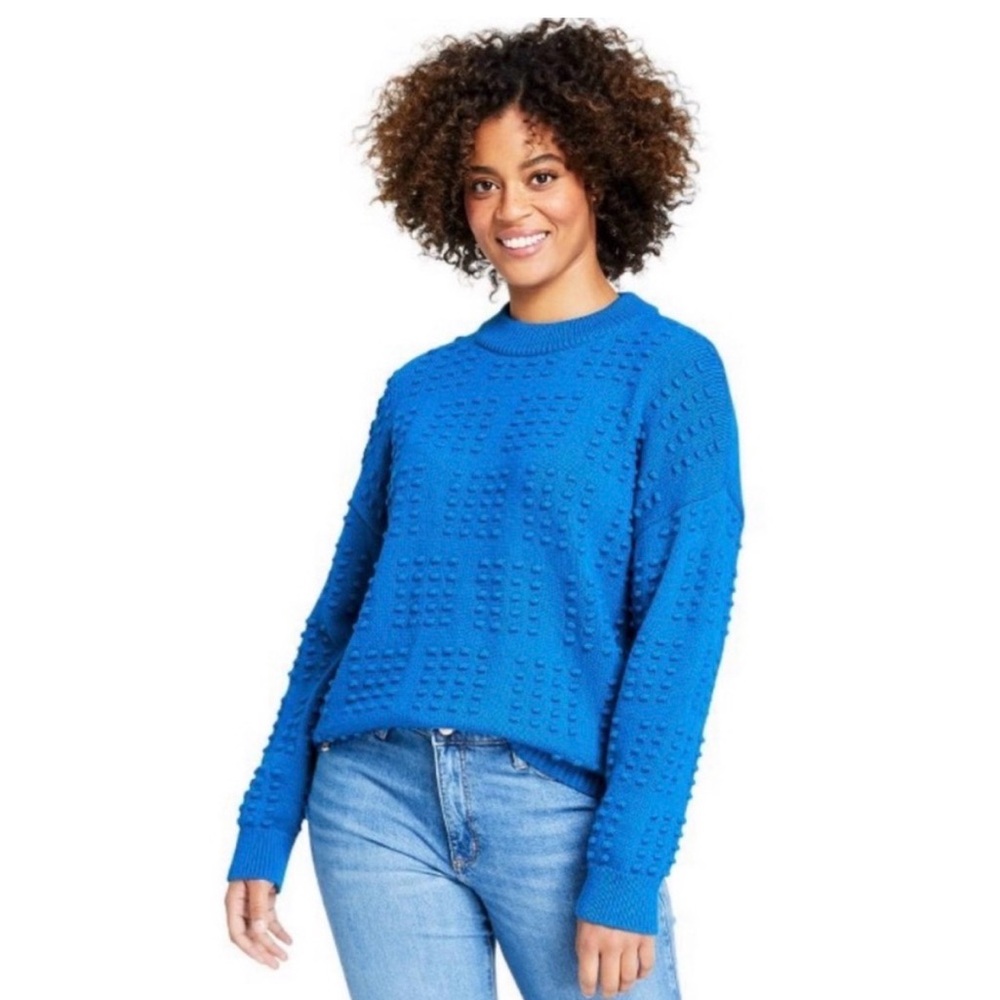 LEGO Target Royal Blue Crewneck Sweater Small NWT